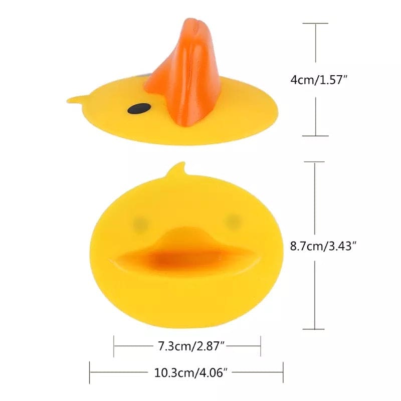 2 Pcs Silicone Small Yellow Duck Pot Gripper, Heat Insulation Hot Plate Clip, Duck Anti-scald Baking Cooking Grips, Kitchen Finger Protector, Microwave Hand Protector Clip 2 Pcs Silicone Small Yellow Duck Pot Gripper, Heat Insulation Hot Plate Clip, Duck Anti-scald Baking Cooking Grips, Kitchen Finger Protector, Microwave Hand Protector Clip